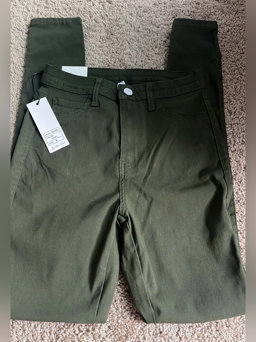 ♥️Women’s Skinny Pants - Olive Green